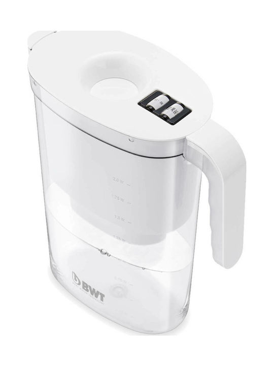 BWT Vida Plastic Jug White with Filter 2600ml