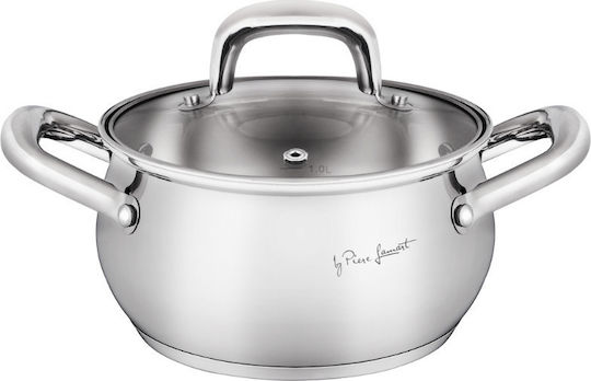 Lamart Stainless Steel Pots Set Silver 8 Pieces
