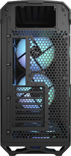 Fractal Design Torrent RGB TG Light Tint Геймърско бюро Midi Tower Компютърна кутия със страничен прозорец Черен