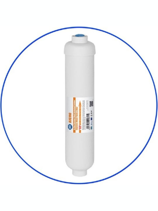 Aqua Filter AICRO Activated Carbon External Replacement Water Filter for AEG / Ariston / Beko / Bosch / Daewoo / Electrolux / General Electric / Haier / Hitachi / LG / Liebherr / Miele / Morris / Neff / Samsung / Siemens / Whirlpool Refrigerator