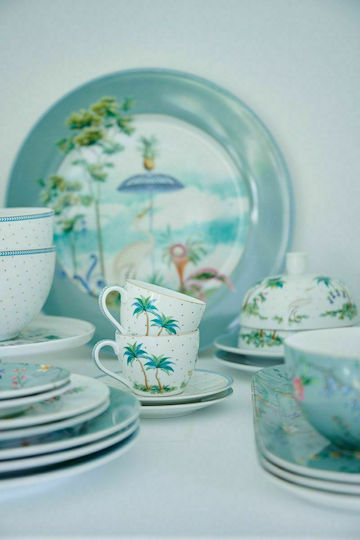 PiP Studio Jolie Blue Πιατέλα Σερβιρίσματος από Πορσελάνη Blue με Διάμετρο 32εκ. PiP Studio Jolie Blue Πιατέλα Σερβιρίσματος από Πορσελάνη Blue με Διάμετρο 32εκ.