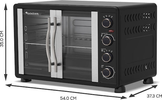 Turbotronic Electric Countertop Oven 45lt No Burners Hot Air