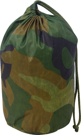 vidaXL Rectangular Camouflage Net Green 4x5m with Storage Bag
