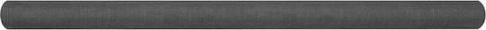 vidaXL Mosquito Net Door Fiberglass Black 500x80cm