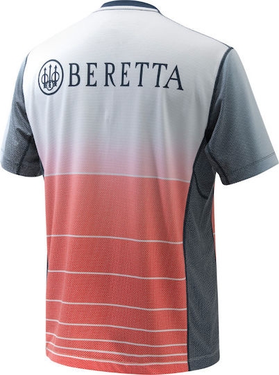Beretta Rush Tee Tricou Portocaliu Alb în culoarea Gri