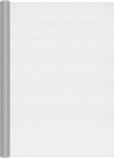 vidaXL Σίτα Πόρτας από Αλουμίνιο Γκρι 1000x112cm