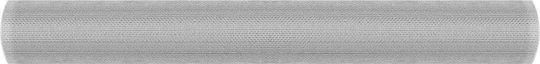 vidaXL Mosquito Net Door Aluminum Gray 500x60cm