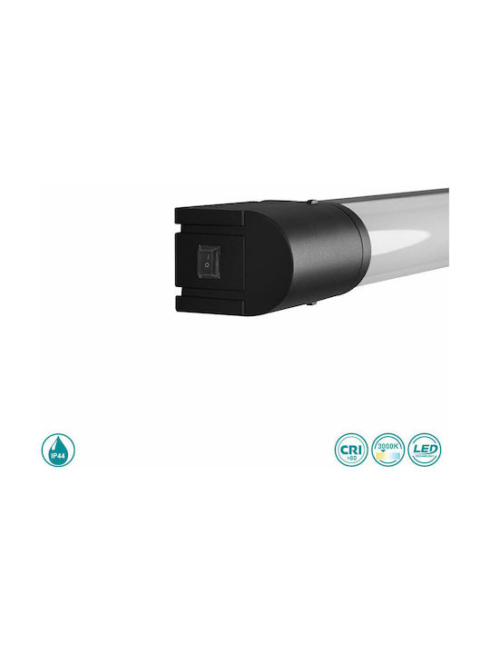 Trio Lighting Piera Classic Lamp Bathroom with Integrated LED and Warm White Light Black 79cm