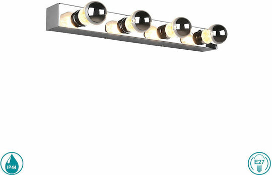 Trio Lighting Φωτιστικό Μπάνιου Ασημί 55εκ. Trio Lighting Φωτιστικό Μπάνιου Ασημί 55εκ.