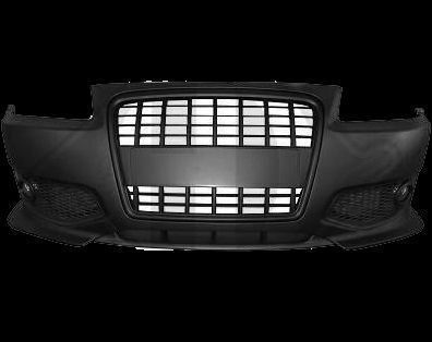 Stoßstange Auto Vorderseite mit schwarzer Maske Kompatibel mit Audi A3 1996-2003