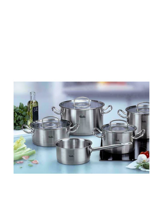 Fissler Original-Profi Set de oale din oțel inoxidabil Argint 5buc