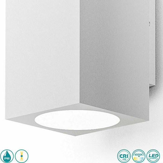 La Mia Luce Стенно Външно Спот Осветление LED IP65 с Естествено бяло Светлина