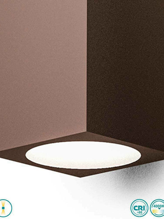 La Mia Luce Wall-Mounted Outdoor Spot Light LED IP65 with Natural White Light
