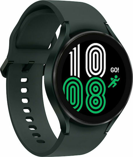 Samsung Galaxy Watch4 LTE Aluminium 44mm Waterproof with eSIM and Heart Rate Monitor (Green)