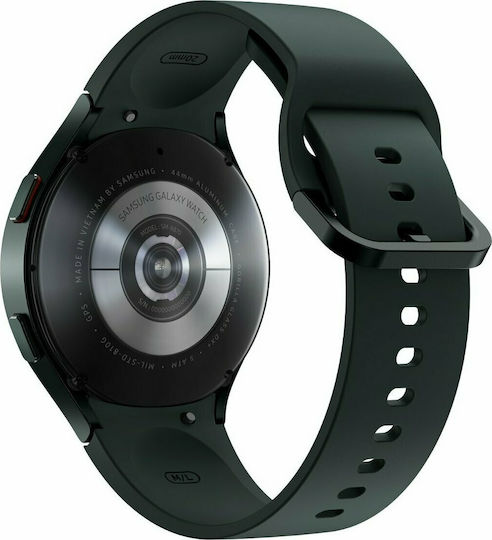 Samsung Galaxy Watch4 LTE Aluminium 44mm Waterproof with eSIM and Heart Rate Monitor (Green)