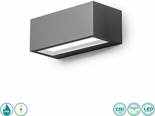 La Mia Luce Ruhm Стенна Външна Таванна Лампа LED IP65 с Естествено Бяло Осветление