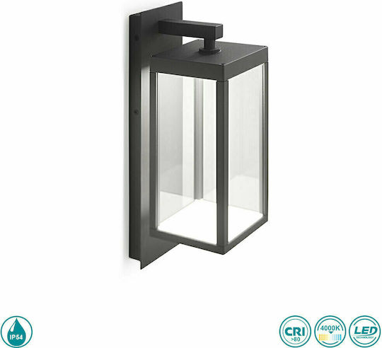 La Mia Luce Sire Стенно Външно Lattern LED IP54 13W с Естествено Бяло Светлина
