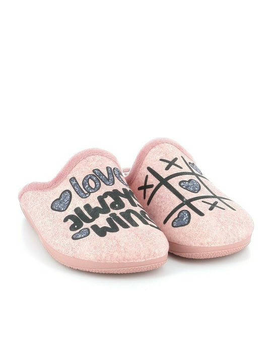 Adam's Shoes 624-21585 Women's Slipper In Pink Colour