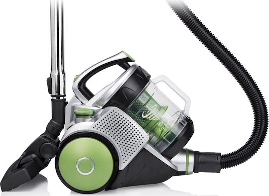 Singer VC-18702810B Ηλεκτρική Σκούπα 700W με Κάδο 2.8lt Πράσινη