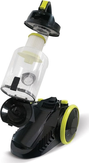 Turbotronic TT-CV07 Vacuum Cleaner 900W Bagless 2.5lt Black/Green
