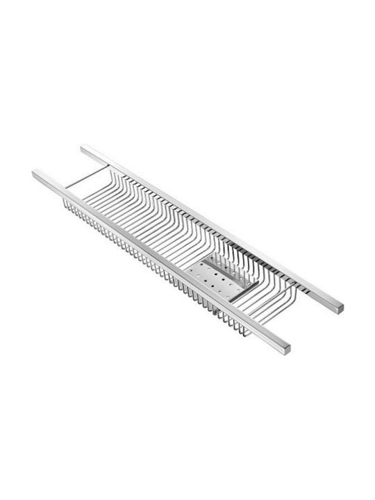 Sanco Shower Baskets De masă Suport pentru burete Metalic Argint