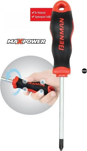 Benman Maxpower Long Screwdriver Star Size Pz3x150mm