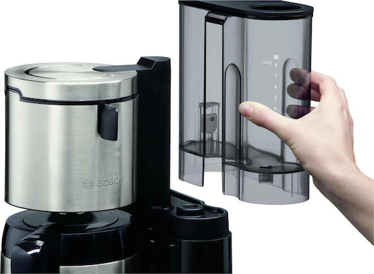 Bosch Programmable Filter Coffee Machine 1100W Inox/Black