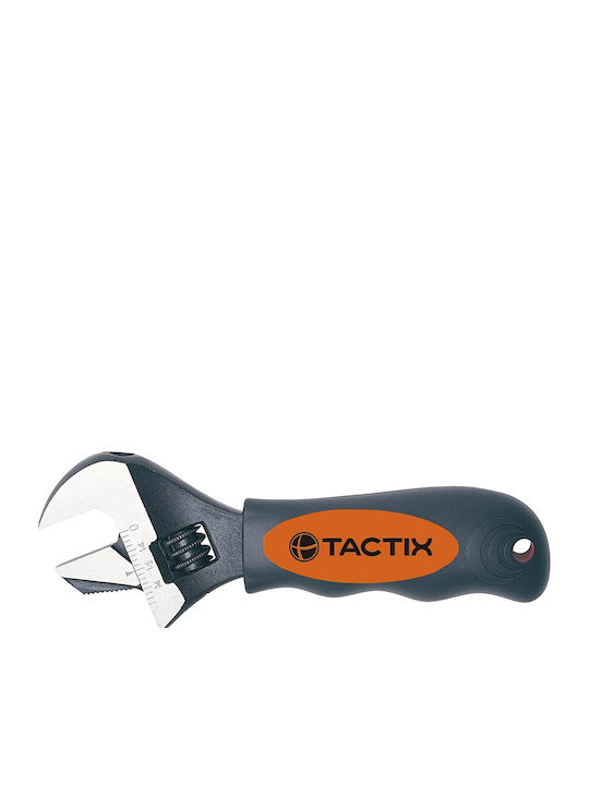 Tactix Γαλλικό Κλειδί Μήκους 150mm με Άνοιγμα Σιαγόνων έως 30mm και Αντιολισθητική Λαβή
