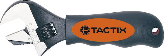 Tactix French Wrench with Adjustable Opening 30mm and Anti-Slip Handle 150mm