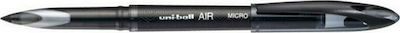 Uni-Ball Air Micro UBA-188M Pen Rollerball 0.5mm with Black Ink Black Body