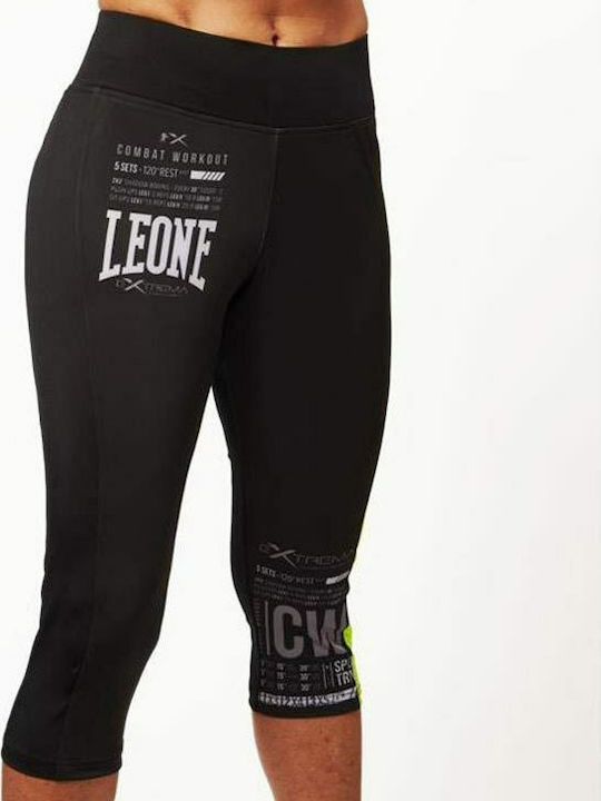 Leone Pro Cw ABX96 Lang Frauen Kampfsport Leggings Schwarz