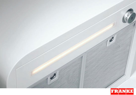 Franke Smart Deco FSMD 508 Απορροφητήρας Καμινάδα 50cm Λευκός με Wi-Fi