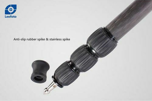 Leofoto Leofoto MP-284C Carbon Fiber Photography & Video Monopod with Simple Sole and 15kg Maximum Load