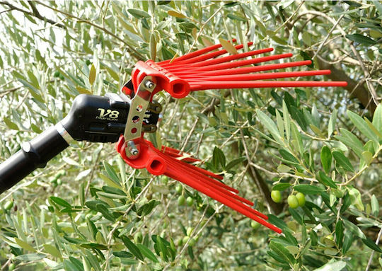 Lisam V8 Titanium Olive Harvester Head Pneumatic Type Rake