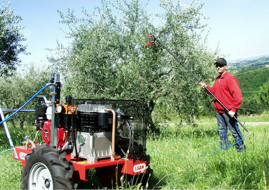 Lisam V8 Titanium Olive Harvester Head Pneumatic Type Rake