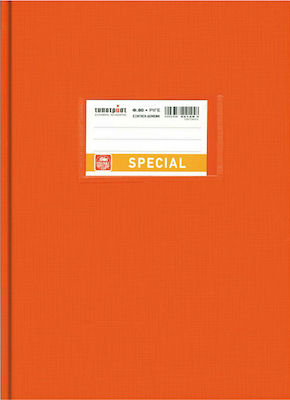 Typotrust Notebook Ruled B5 80 Sheets Special Plastic Label 1pcs