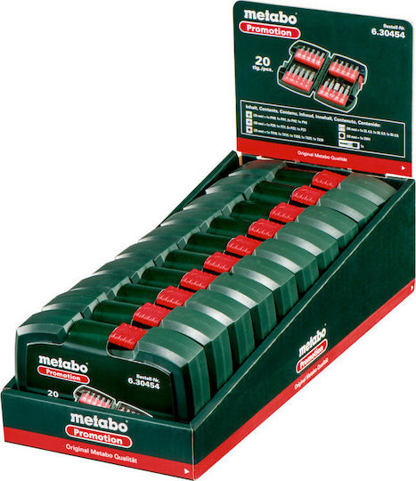 Metabo Set 20 Biți Șurubelniță Cruce / Torx / Steaua Set