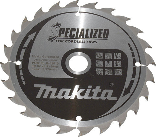 Makita Δίσκος Κοπής Ξύλου 136mm 3τμχ