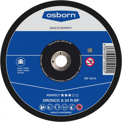 Dronco Cutting Disc Metal A 24 R Cutting Disc Metal Hole Diameter 180mm 1pcs