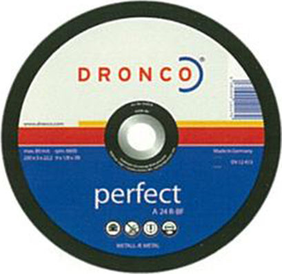 Dronco Cutting Disc Metal A 24 R Cutting Disc Metal Hole Diameter 180mm 1pcs