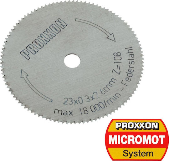 Proxxon Disc de tăiere pentru tăietor Mic Disc de tăiere Lemn 23mm