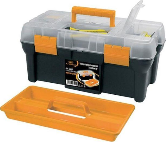 ArtPlast Hand Tool Case Plastic with Tobacco Case Dimensions: W45xD24xH21cm