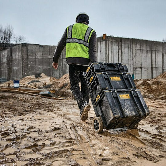 Dewalt Τροχήλατος Πλαστικός Εργαλειοφόρος 3 Τμημάτων με Εργαλειοθήκη