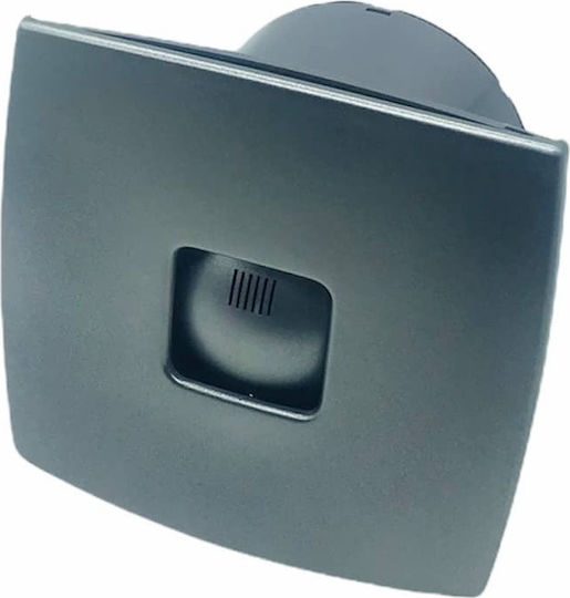 Elmark ALS- D100 Επιτοίχιος Εξαεριστήρας 100mm Ασημί