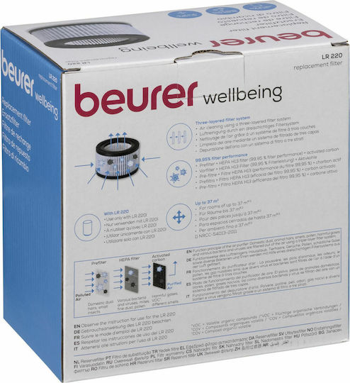 Beurer LR 220 Φίλτρο HEPA για Υγραντήρα