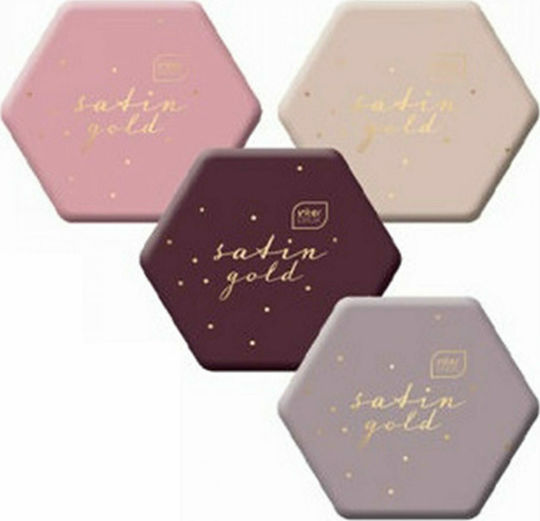 interDRUK Γόμα για Μολύβι Satin Gold (Διάφορα Χρώματα)