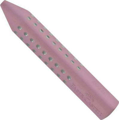 Faber-Castell Eraser for Pencil and Pen Grip 2001 Triangular 1pcs Pink