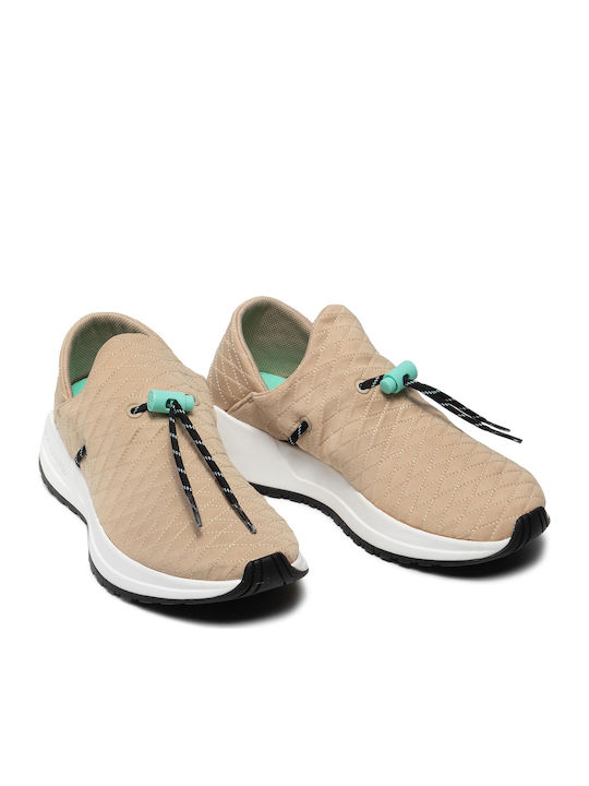 Wildone Moc Damen Sneakers Beige