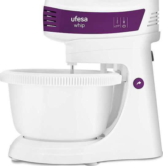 Ufesa BV4655 Μίξερ με Πλαστικό Κάδο 2.5lt Λευκό 400W