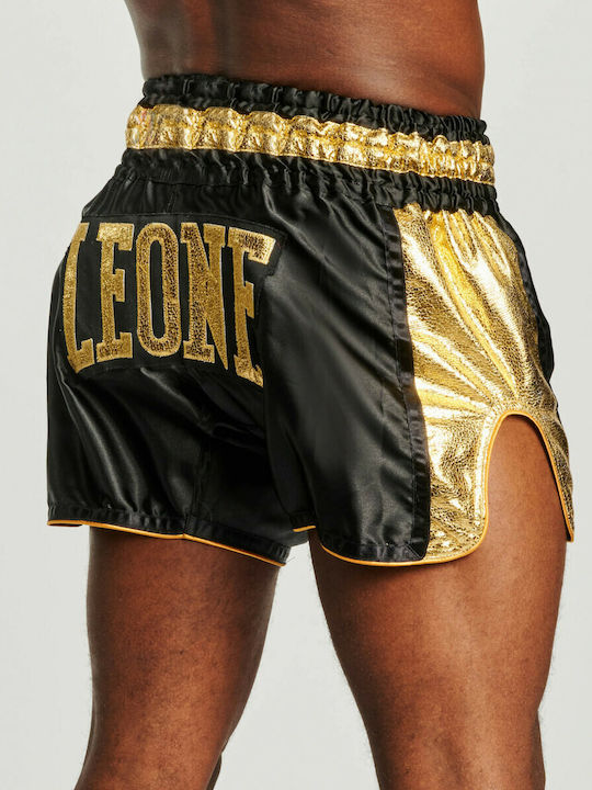Leone Shorts Kick/Thai-Boxen Schwarz